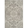 thumbnail image 2 of SAFAVIEH Savonnerie Laverne Floral Bordered Area Rug, Smoke, 6' x 9', 2 of 6