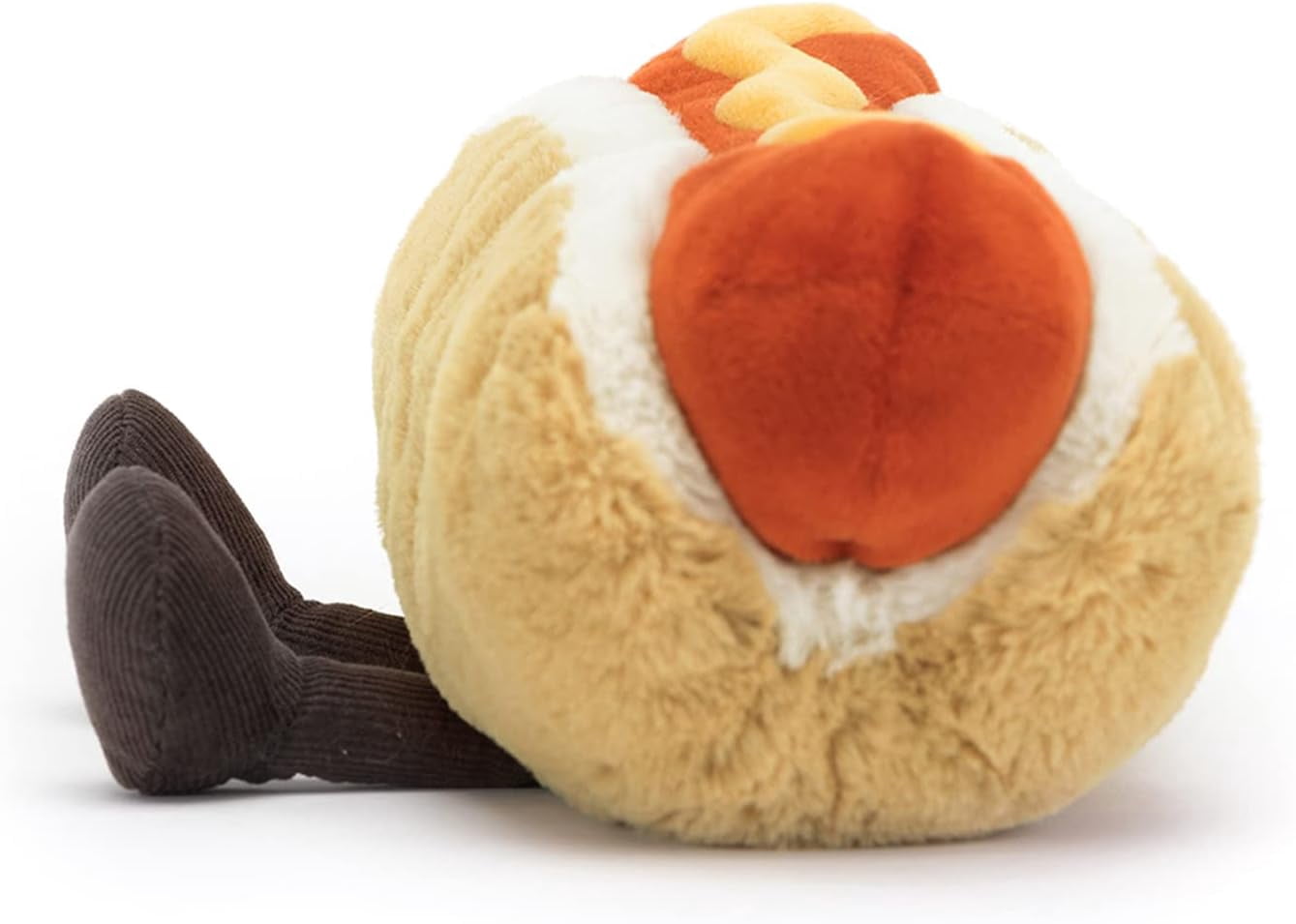 Jellycat Amuseables Hot Dog Stuffed Toy, 10 inches - Food Plush - Fun Gift Idea