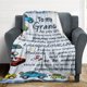 thumbnail image 3 of LHSHID Grandson Gift Blanket to My Grandson Blanket from GrandYes Best Grandson Gift Throw Blanket for Sofa Blanket as Graduation Cozy Flannel Blanket for All Season 60x80in, 3 of 6