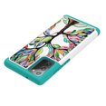 thumbnail image 3 of Pour Samsung Galaxy Note20 Étui de Protection Motif Dessin Ultra Coloré PU Skinny + TPU, 3 of 4