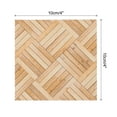 thumbnail image 2 of Dollhouse Floorboards 4 x 4 Inch Brown Wood Dollhouse Wallpaper and Flooring for Dollhouse 2 Pcs, 2 of 5
