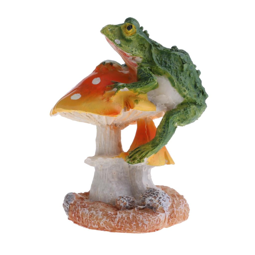 Resina Seta Adorno Animal ín Terrario Planta Maceta Decoración para ...