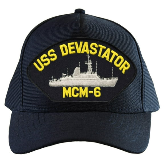 USS Devastator MCM-6 Ship Cap