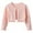 Pink, variant on Kaemgyyd Toddler Girls Cardigan Fashion Long Sleeve Knit Sweater Cover up Button Hollow out Cropped Tops for 1-9 T