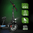 thumbnail image 2 of Scooter Eléctrico E-Be Plegable 50km Luz Led 600 W, 2 of 7