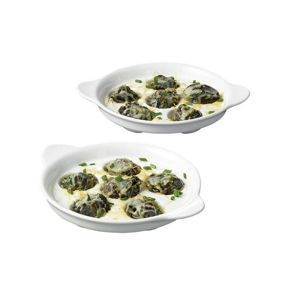 Gourmet BISTRO Plats à escargot (2) Va au four jusqu'à 450F