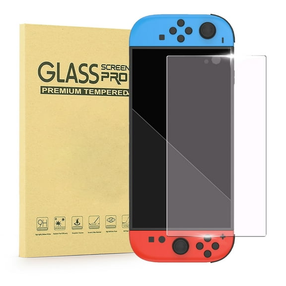 Anti-Blue Light Tempered Glass Screen Protector for Nintendo Switch - 9H Hardness