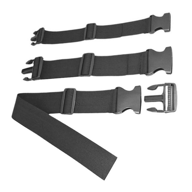 3 Pcs Sac Banane Rallonge de Sangle Rallonge de Sangle Boucle Rallonge Rallonge Réglable Ceinture