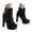 Black, variant on Boots for Women Elastic Ankle Boots Platform Heels Buckle Strap Zipper Booties