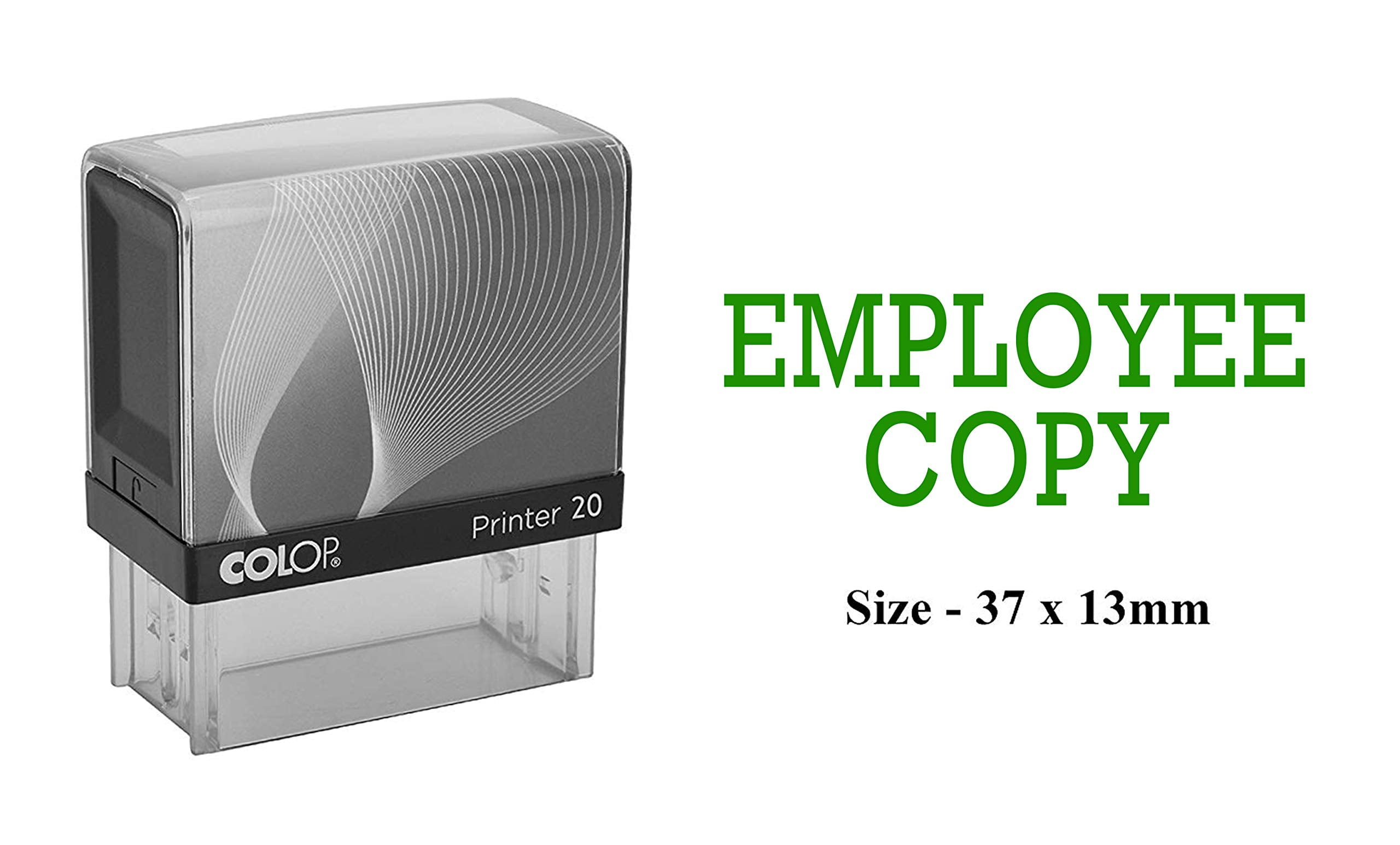 PrintValue Employee Copy' -Self Inking Rubber Stamp Custom Colop Office Stationary P20 Mini
