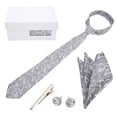 thumbnail image 1 of Cravates en Soie 6 Pcs Cravate pour Hommes Performance Prouvée, 1 of 8
