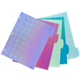 thumbnail image 2 of Dividers Avery Luxe Collection Holographic Big Tab 5 Tab Set, 2 of 6