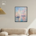 thumbnail image 3 of Set Sail Sailing Wall Art Canvas Wall Art by Art Remedy, Black Floater Frame, 21" x 25", 3 of 7