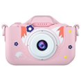 thumbnail image 1 of Cámara para niños, cámaras digitales como regalo para niñas de 6 años en adelante, cámaras de vídeo digitales con funda de silicona suave de dibujos animados, tarjeta SD de 32 GB, 1 of 5
