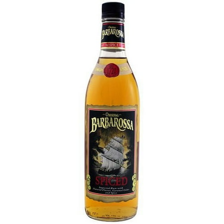 Barbarossa Spiced Rum, 750 mL