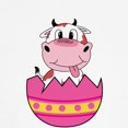 thumbnail image 3 of CafePress - Happy Easter Egg Cute Cow Animal Farm T Shirt - Cute Toddler T-Shirt, 100% Cotton, 3 of 4