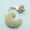 light green, variant on Star Moon Pattern Sherpa Pacifier Chain, BPA Free Silicone Soother Holder