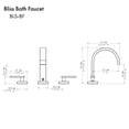 thumbnail image 2 of ZLINE Bliss Bath Faucet in Polished Gold (BLS-BF-PG), 2 of 2