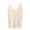 02# Beige, variant on Women's Tank Top with Knitted Sequins Sleeveless V Neck Shirt Casual Sequins Strappy Elegant Blouses Yellow One Size