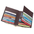 thumbnail image 6 of Genuine Leather European Style Large Hipster Bifold Mens Wallet, 6 of 6