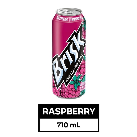 Brisk Raspberry Iced Tea, 710mL Can