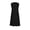 Black, variant on HBBIKVI Snap Closure Midi Dress for Women Summer Sleeveless A-Line Dress with Front Snaps,Side Pockets,and Flowy Comfortable Fit for Summer Casual Wear