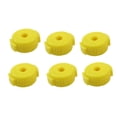 thumbnail image 1 of HILABEE 6 Pieces Quick Release Cymbal Nuts Fixing Buckle Instrument Drum Accessories Yellow, 1 of 9