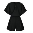 thumbnail image 3 of Pantalones Deportivos Gibobby Mono Casual Manga Corta Negro M, 3 of 4