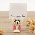 thumbnail image 3 of Name Card Holder, Cartoon Photo Clip Cat Shape Style Cute Eye Catching 4 Pieces  For Party  Cat, 3 of 8