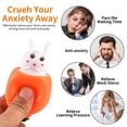 thumbnail image 3 of Oricraft Magic Carrot Rabbit Juguete para aliviar el estrés Conejo Sorpresa Taza de Zanahoria para aliviar la Ansiedad TDAH Exprime Las Sorpresas y cura las Emociones Juguete sensorial para el Autismo, 3 of 5