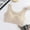 Beige, variant on Women's Spandex Black chemical fiber underwear Women's Plus Size Adjustable Sports Extra-Elastic Breathable Lace Trim Bra