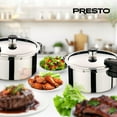 thumbnail image 6 of Open Box Presto 4 qt Stainless Steel Pressure Cooker, Tri Clad Base, Silver, 6 of 10