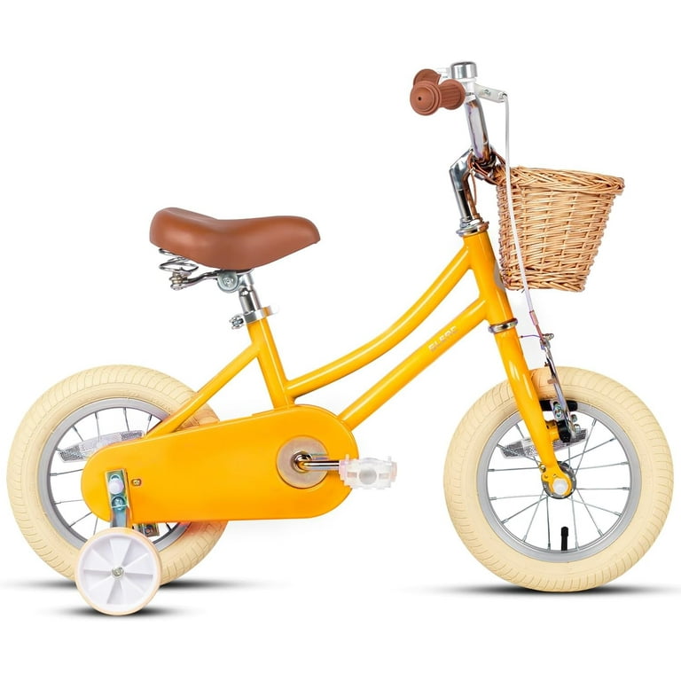 Yellow retro bike deals
