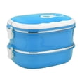 thumbnail image 1 of HLONK Hot Food Container Rectangular Insulation Box Stainless Steel Lunch Box Food Storage Container ‘s Hot Food Insulation Box Food Storage Discount, 1 of 9