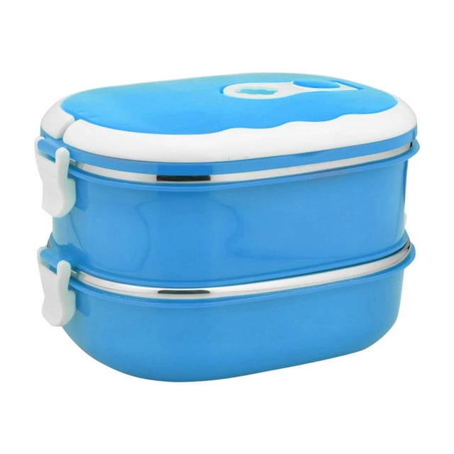 HLONK Hot Food Container Rectangular Insulation Box Stainless Steel Lunch Box Food Storage Container ‘s Hot Food Insulation Box Food Storage Discount