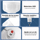 thumbnail image 2 of Focos Hogar Portatil Gancho Led Usb Recargables 40w 6piezas, 2 of 4