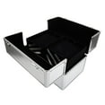 thumbnail image 3 of Ktaxon Pro Aluminum Makeup Train Storage Case Jewelry Box Cosmetic Organizer Lockable, 3 of 6