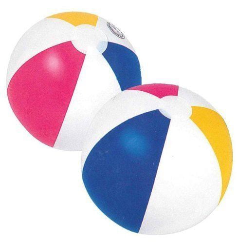 Summer Party Swimming 12pk x 20in Beach Ball Inflatable Blow Up Fun Holiday 