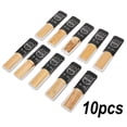 thumbnail image 4 of MYG 10 Pcs Eb Alto Sax Reeds Strength 2 2.5 3 Saxophone Reed Instrument Accessories, 4 of 9