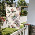 thumbnail image 2 of Fuzoiu Flying Butterflies-1 Print Decorative Garden Flag,Double Sided Outside Decoration,Garden Yard Patio Porch Outdoor Decoration, 2 of 6