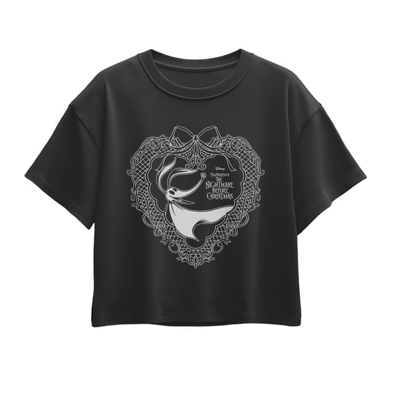 The Nightmare Before Christmas - Zero Coquette - Youth Girls Boxy T-Shirt