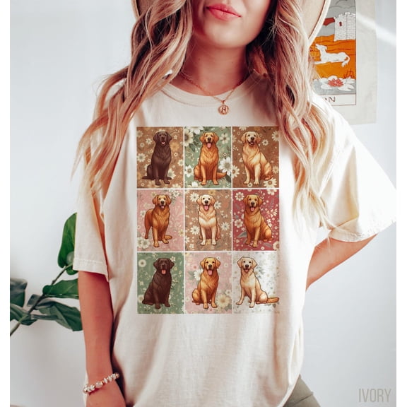 Golden Retriever Tshirt, Golden Retriever T-shirt, Dog Lover, Dog Mom Shirt, Golden Mama, Dog Owner, Golden Dog Tshirt T57, F2325 Tshirt All Size S-5XL