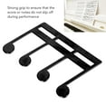 thumbnail image 3 of Clip de Livre de Musique en Métal Support Portable pour Piano Guitare Partitions Support Lumineux Coloré Léger Robuste, 3 of 7