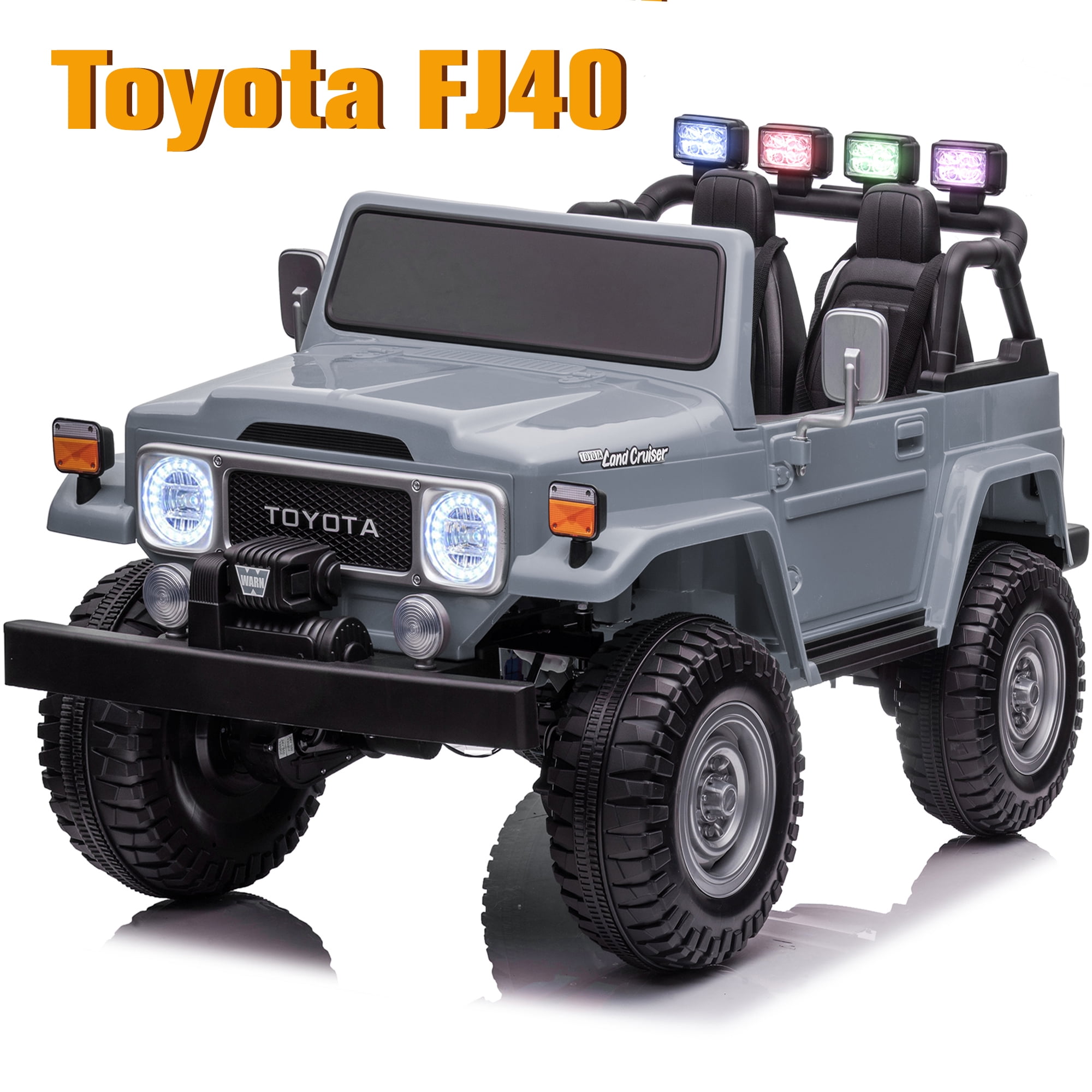 Licensed Toyota Land Cruiser FJ40 24V Powered Ride on Car Electric