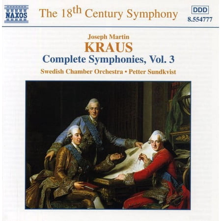 J.M. Kraus - Complete Symphonies 3 - Music & Performance - CD