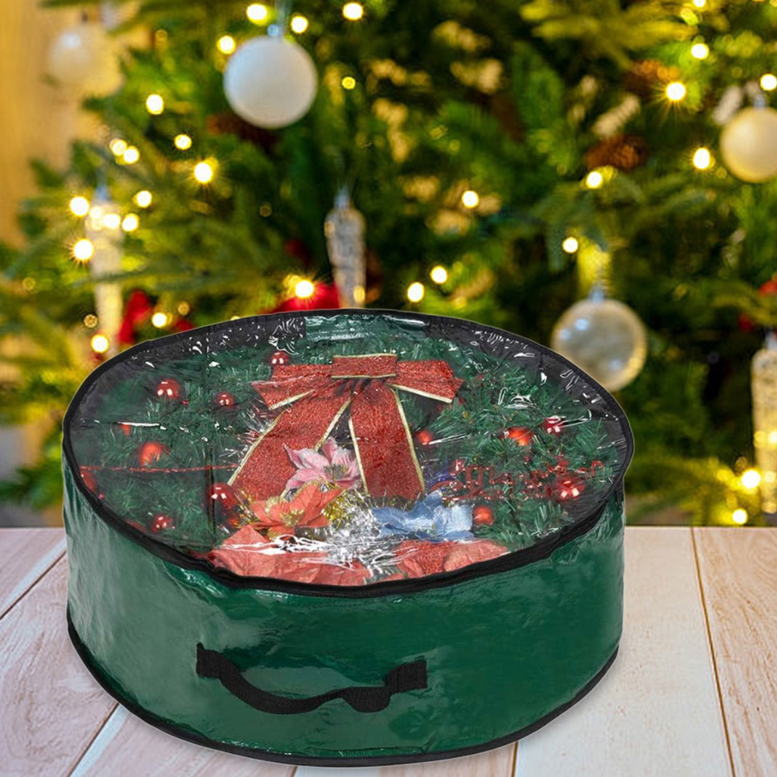 Boreal Craft Holiday Christmas Wreath Storage Bag For 36 Small