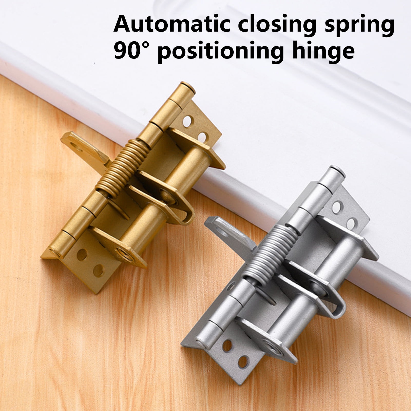 Wharick 4 Inches Automatic Door Hinge 90 Degree Positioning Universal