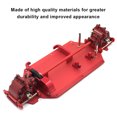 thumbnail image 2 of Tholdsy Placa inferior de coche con Control remoto 1/14, soporte de batería, montaje de Servo, pieza de repuesto diferencial, accesorio de Kit de caja Kits de construcción modelo Rojo Tholdsy FN010451-02, 2 of 6