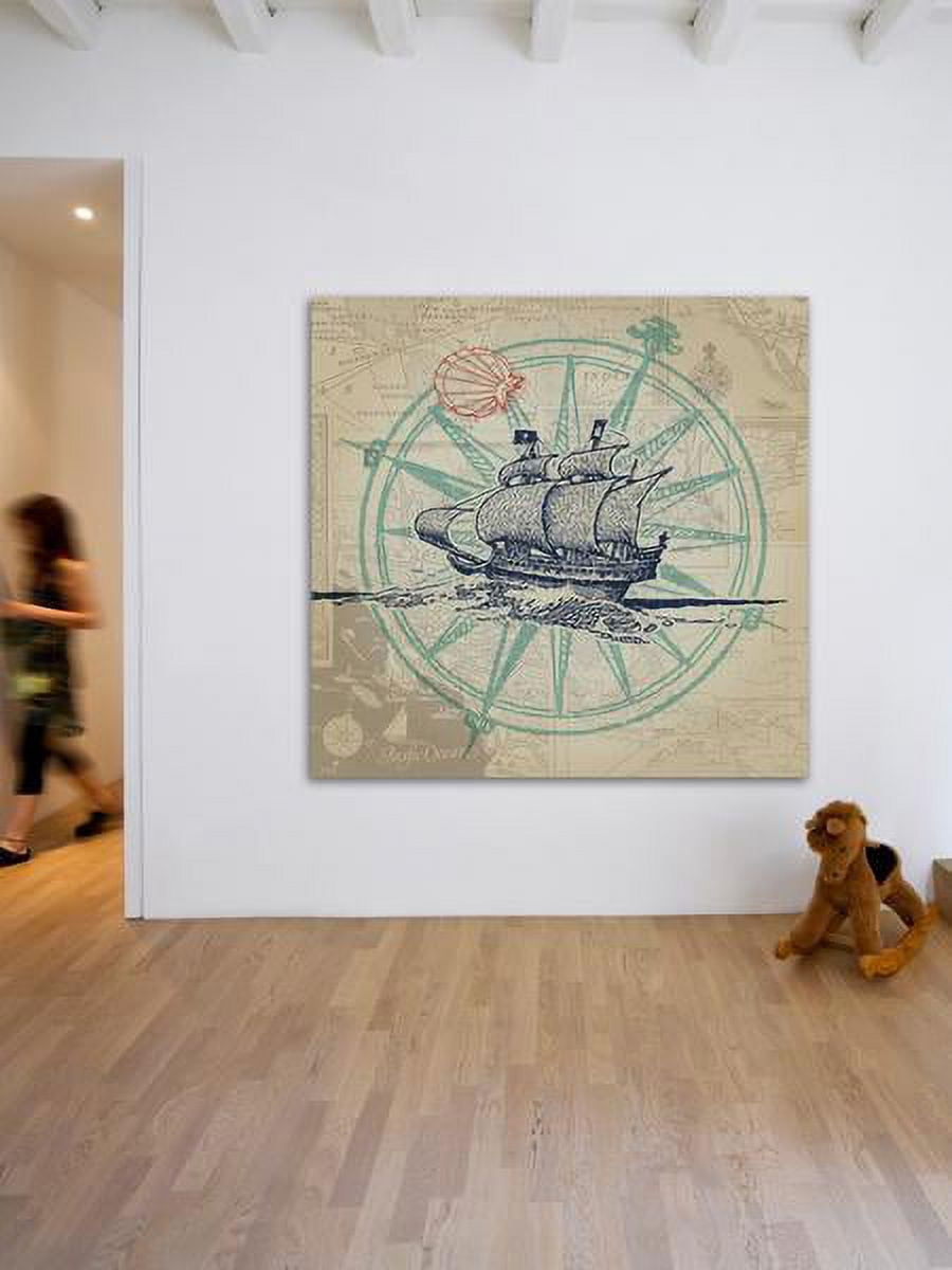 "Come Sail 2" Painting Print on Wrapped Canvas