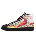 thumbnail image 3 of Cardinal A Piece Of My Heart Lives In Heaven High Top Canvas Shoes Sneakers Black Size 5, 3 of 7